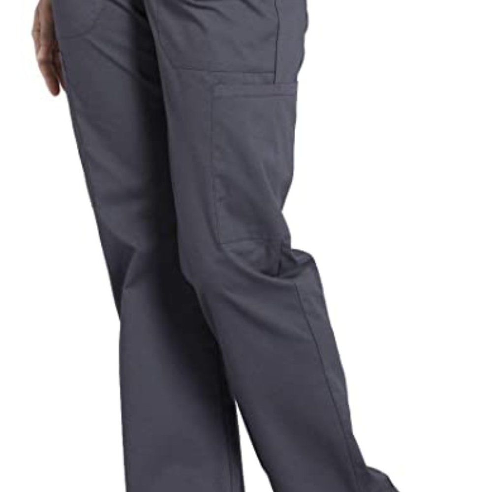 Cherokee Women Scrubs Pant Workwear Professionals Mid Rise Straight Leg Pull-On